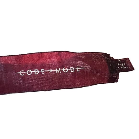 3 for $30! Code x Mode pink ribbed button down shirt. Size small - Picture 3 of 9